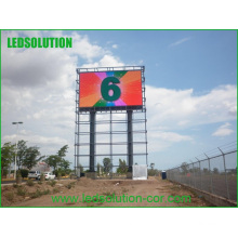 Exhibición al aire libre de la publicidad de la INMERSIÓN LED del color IP65 del tubo lleno de 10m m